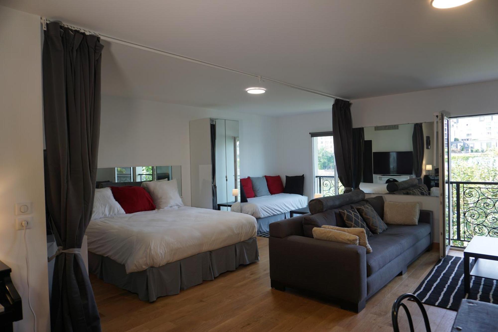 Residences Grande Jatte, Bord De Seine, Suites 52M2 A 97M2, Hopital Americain A 600M ヌイイ＝シュル＝セーヌ エクステリア 写真