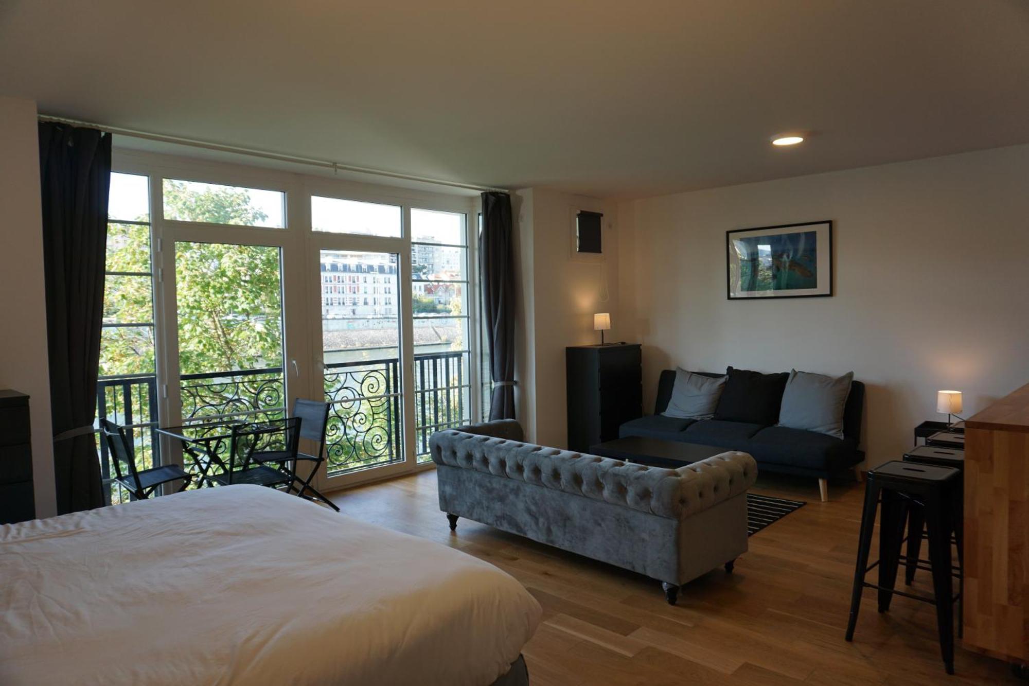 Residences Grande Jatte, Bord De Seine, Suites 52M2 A 97M2, Hopital Americain A 600M ヌイイ＝シュル＝セーヌ エクステリア 写真